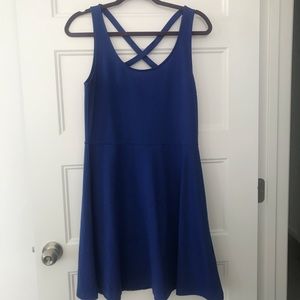 Blue H&M dress